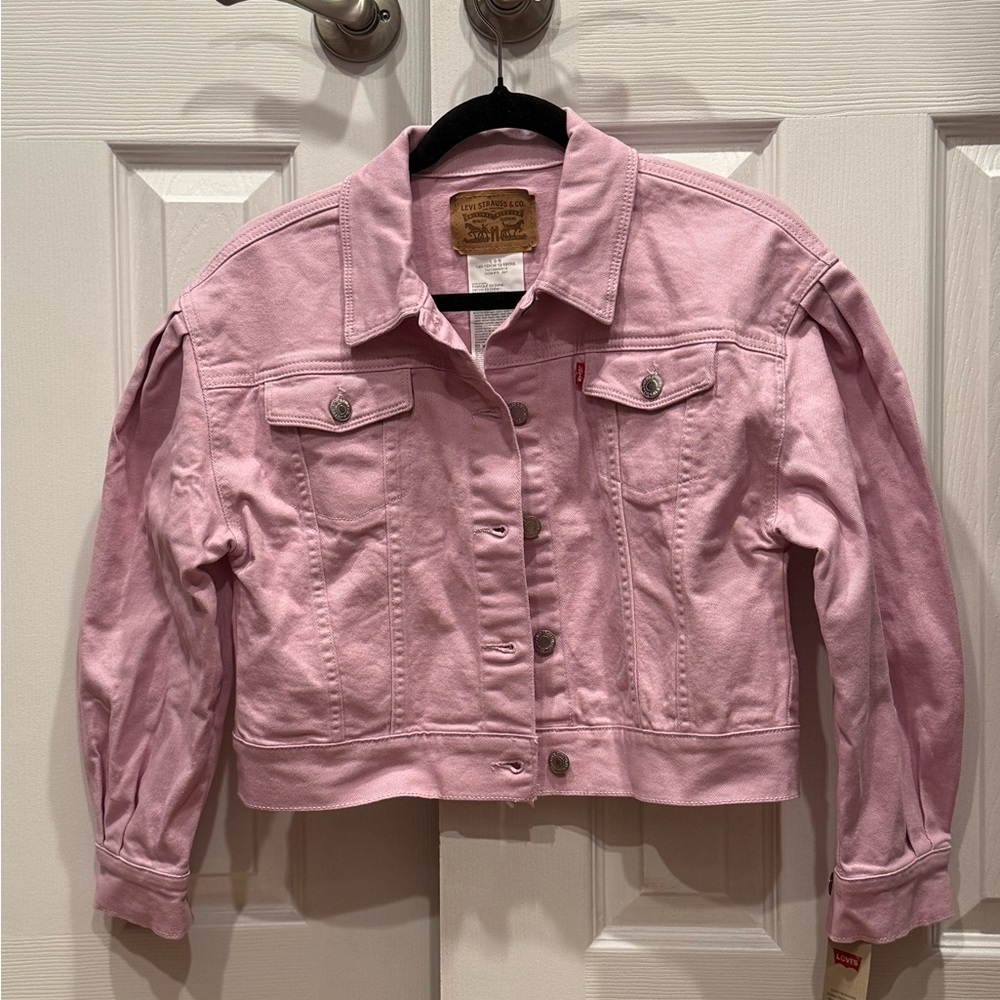 Levi's Kids’ Oversized Cotton Trucker Jacket sz Large 12-13